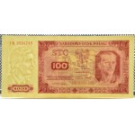 RP, 100 złotych 1948, seria IK, Warszawa, PIĘKNE