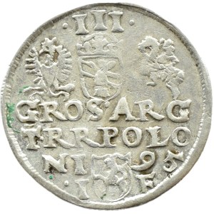 Zygmunt III Waza, trojak 1595 IF, Olkusz