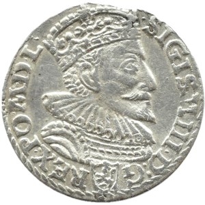 Zygmunt III Waza, trojak 1594, Malbork