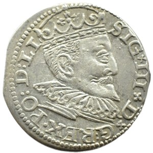 Zygmunt III Waza, trojak 1595 LI, Ryga
