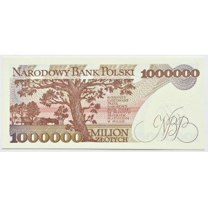 III RP, Wł. Reymont, 1000000 złotych 1991, seria E, Warszawa, UNC