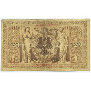 Niemcy, Cesarstwo, 1000 marek 1903, seria D