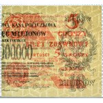 II RP, bilet zdawkowy 5 groszy 1924, prawa połówka