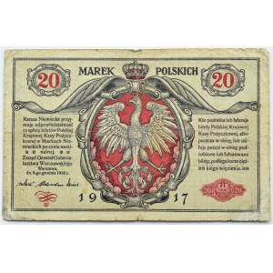 Generalne Gubernatorstwo, 20 marek 1916 Generał, seria A