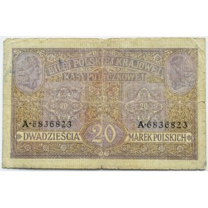 Generalne Gubernatorstwo, 20 marek 1916 Generał, seria A