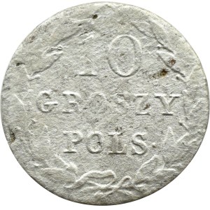 Mikołaj I, 10 groszy 1822 I.B., Warszawa
