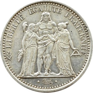 Francja, Piąta Republika, Herkules, 10 franków 1966 A, Paryż