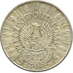II RP, Józef Piłsudski, 5 złotych 1934 STRZELECKI, Warszawa PIĘKNY