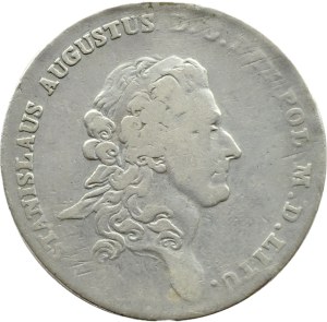 Stanisław A. Poniatowski, talar 1774 A.P., Warszawa RZADKI