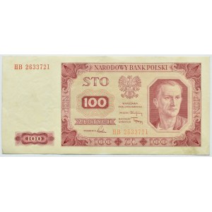 RP, 100 złotych 1948, seria HB, Warszawa