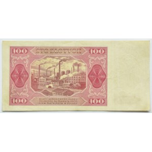 RP, 100 złotych 1948, seria HB, Warszawa