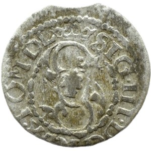 Zygmunt III Waza, szeląg 1619 lis w lewo, Ryga