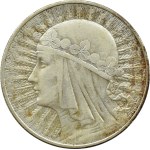 II RP, Głowa Kobiety, 10 złotych 1933, Warszawa