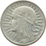 II RP, Głowa Kobiety 2 złote 1933, Warszawa