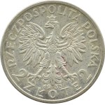 II RP, Głowa Kobiety 2 złote 1933, Warszawa