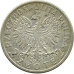 II RP, Głowa Kobiety, 2 złote 1934, Warszawa