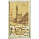 Wolne Miasto Gdańsk, 50 fenigów 1918, Gdańsk