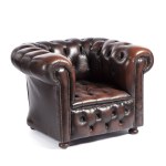 United Kingdom,, Chesterfield style armchair, 2nd half of 20th century.