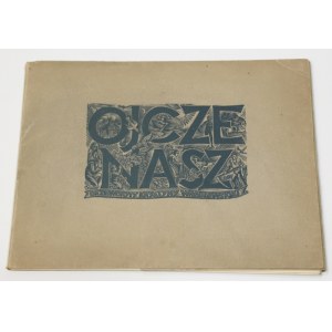 Krystyna WRÓBLEWSKA Notre Père portfolio de onze gravures sur bois