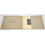 Krystyna WRÓBLEWSKA Notre Père portfolio de onze gravures sur bois