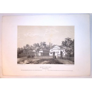 Napoleon ORDA (1807-1883) 024 ANTONINY (G. Wołyńska) z: Album widoków historycznych Polski
