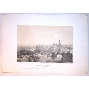 Napoleon ORDA (1807-1883) 041 WYOBYCKI MONASTER z: Album of historical views of Poland