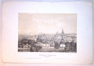 Napoleon ORDA (1807-1883) 041 WYDOBYCKI MONASTER z: Album widoków historycznych Polski