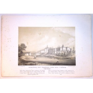 Napoleon ORDA (1807-1883) 058 MIĘDZYBORZ PRZY POŁĄCZENIU RZEKI BOHA Z BOŻKIEM ( Gub. Podolska) z: Album widoków historycznych Polski