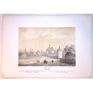Napoléon ORDA (1807-1883) 061 LATYCZÓW (Podolska Gub.) z : Album de vues historiques de la Pologne