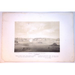 Napoleon ORDA (1807-1883) 079 UJŚCIE PRYPECI DO DNIEPRU z: Album widoków historycznych Polski