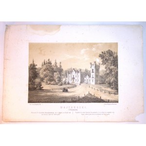 Napoleon ORDA (1807-1883) 084 WOJTKUSZKI (G. Kowieńska) z: Album widoków historycznych Polski