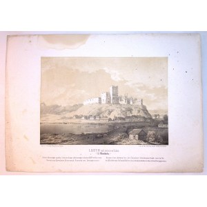 Napoléon ORDA (1807-1883) 100 LUCYN sur le lac Luza (Vitebsk G.) de : Album de vues historiques de Pologne