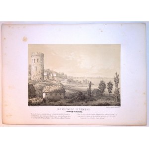 Napoléon ORDA (1807-1883 ) 137 KAMIENIEC LITEWSKI (Gouvernorat de Grodno) de : Album de vues historiques de la Pologne