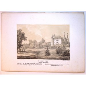 Napoléon ORDA (1807-1883) 158 GOŁUCHÓW (Duché de Poznań) z : Album de vues historiques de la Pologne