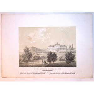 Napoleon ORDA (1807-1883) 160 ROGALIN (Księstwo Poznańskie) z: Album widoków historycznych Polski