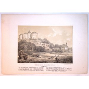 Napoleon ORDA (1807-1883) 177 OLESKO NAD ŹRÓDŁAMI STYRU (Galicya) z: Album widoków historycznych Polski