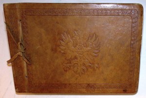 FOTO ALBUM DRUHÉHO POLSKÉHO KORPUSU A STŘÍBRNÉ BRANSOLETY - PSZ Karol Maria Seredyka [Grajewo[ [Egypt]].