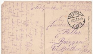 Škola WROCŁAW - Kleczkowska Trzebnicka BRESLAU - Knaben Volksschule in der Kletschkaustrasse