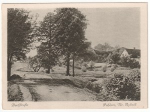 ZBROSŁAWICE G. Slezská venkovská silnice