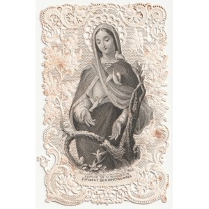 [015] [OBRAZEK ŚWIĘTY] Madonna z gołąbkami