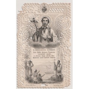 [045] [OBRAZEK ŚWIĘTY] Franciscus Xaverius