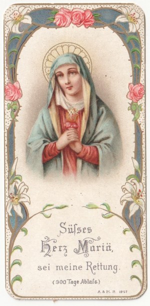 [052] [OBRAZEK ŚWIĘTY] Święta Maria