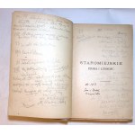 Zofia STRZETELSKA GRYNBERGOWA STAROMIEJSKIE. Territoire et population