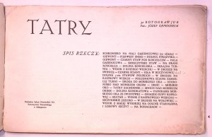 Joseph OPPENHEIM Tatra 32 rotogravure