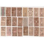 Set of 49 RAILWAY TICKETS [Tickets].