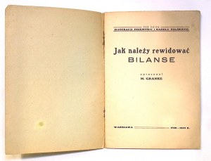 M. GRANKE Jak by měly být revidovány ROVNOVÁHY