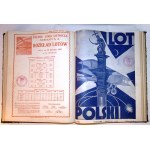 LOT POLSKI L'organe de la Ligue nationale de défense aérienne millésime 1927