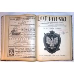 LOT POLSKI L'organe de la Ligue nationale de défense aérienne millésime 1927