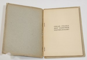 Stanisław GŁĄBIŃSKI Od kdy je Polsko nezávislým státem?