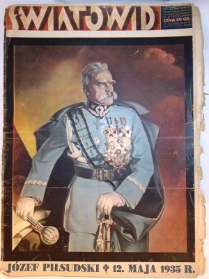 WORLDWIDE May 18, 1935. [Jozef Pilsudski] Number after the Marshal's death.
